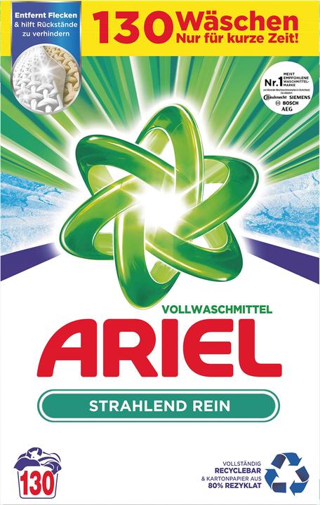 Immagine prodotto Ariel Regolare (130 Cicli di lavaggio, Detersivo in polvere)