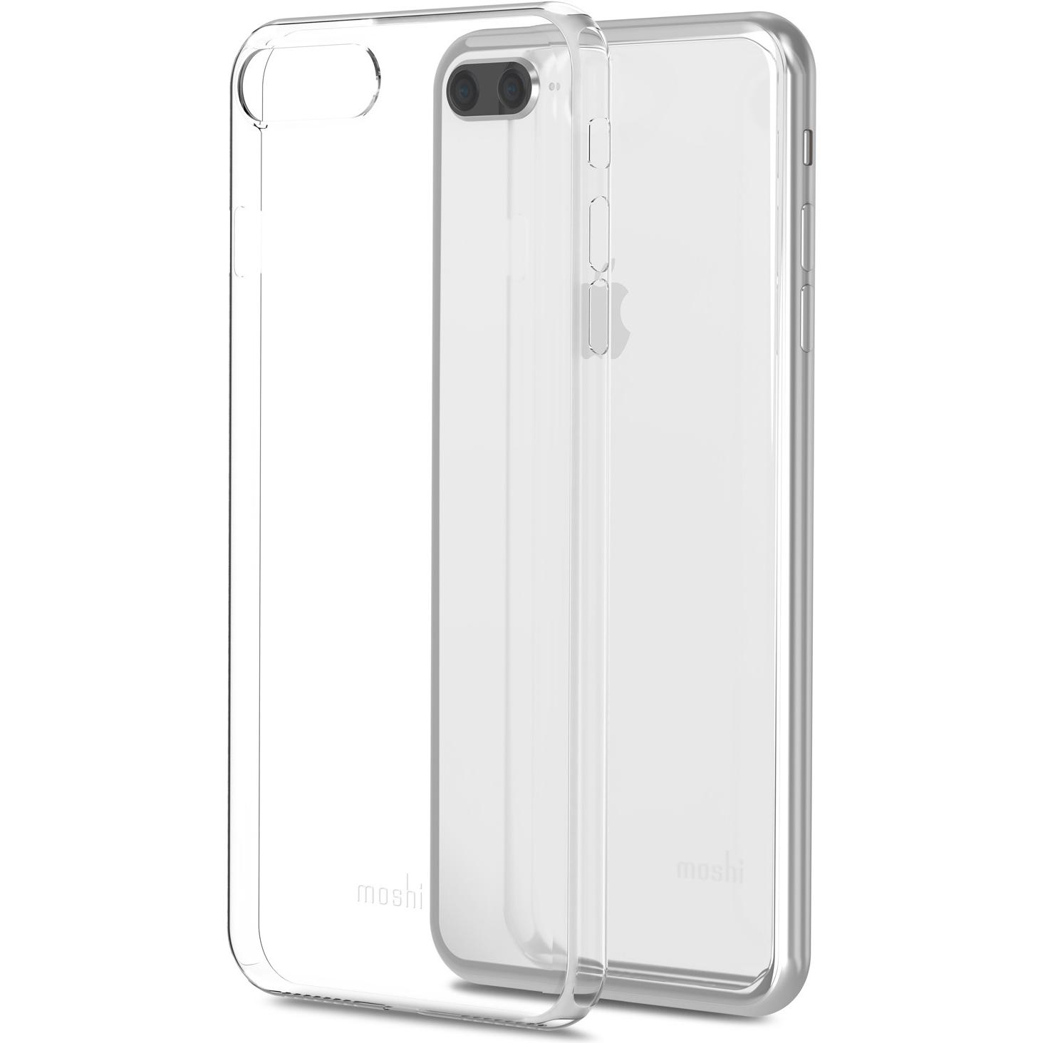 Moshi SuperSkin (Apple iPhone 8 Plus), Smartphone Hülle, Transparent