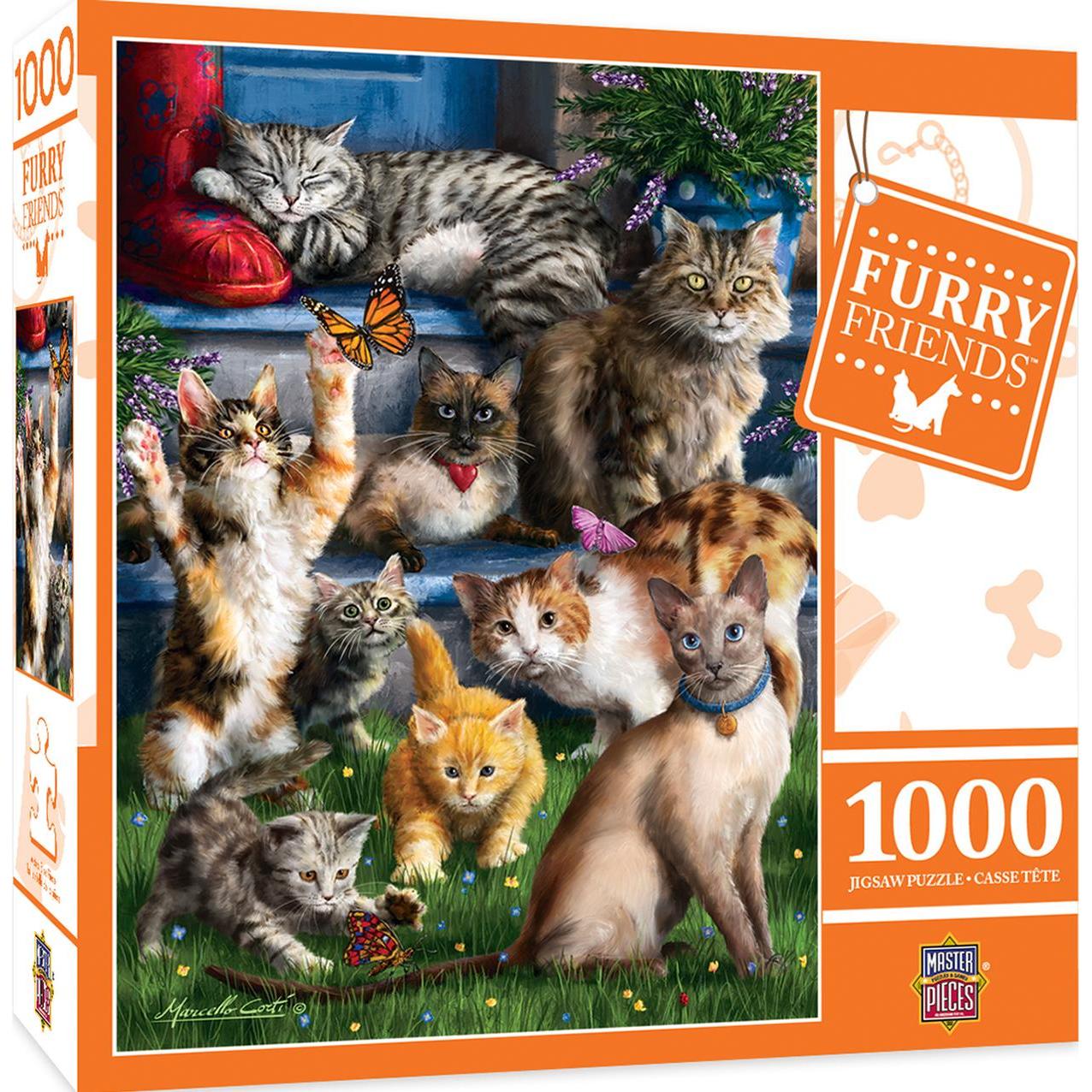 MasterPieces Puzzle Company Puzzle 1000 pieces Butterfly Chasers (1000 Teile)