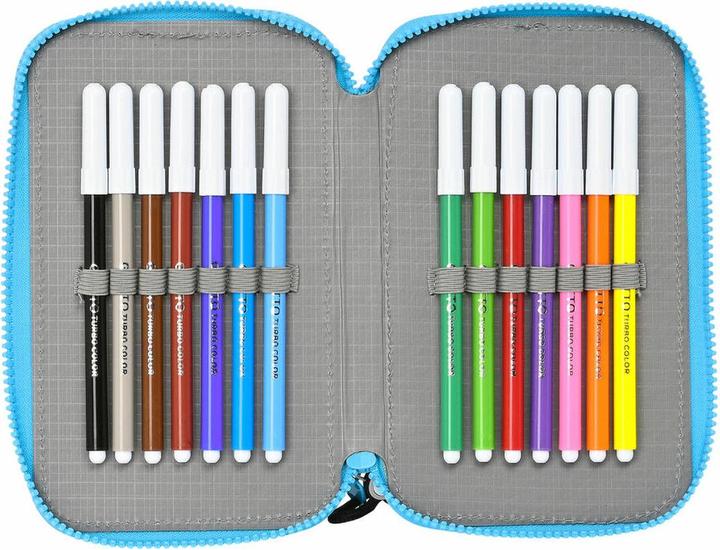 Actual product image Safta Double feather bag Minions Minionstatic Blue (28 pieces)