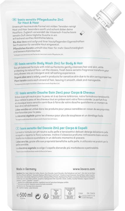 Image du produit Lavera Base Sensitive 2in1 (500 ml)