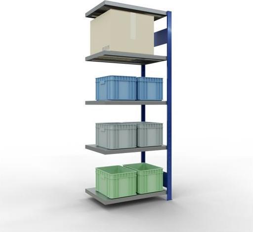 Actual product image Schulte Lagertechnik MULTIplus250 boltless add-on bay system with length bolts