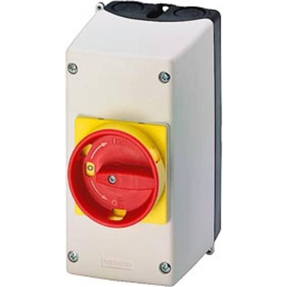 Siemens Aufbaugehäuse 72mm Not-Aus 3RV1923-1GA00, Relais