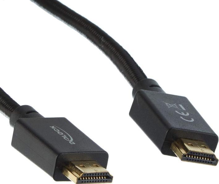 Image du produit Delock HDMI (Typ A) — HDMI (Typ A) (1 m, HDMI)