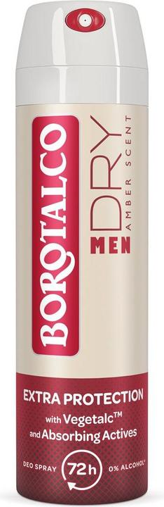 Immagine prodotto Borotalco Uomo Absolute Extra Dry (Getto vaporizzato, 150 ml)