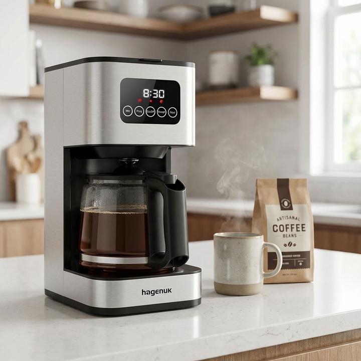 Actual product image hagenuk Digitale Filterkaffeemaschine, 1,5 l
