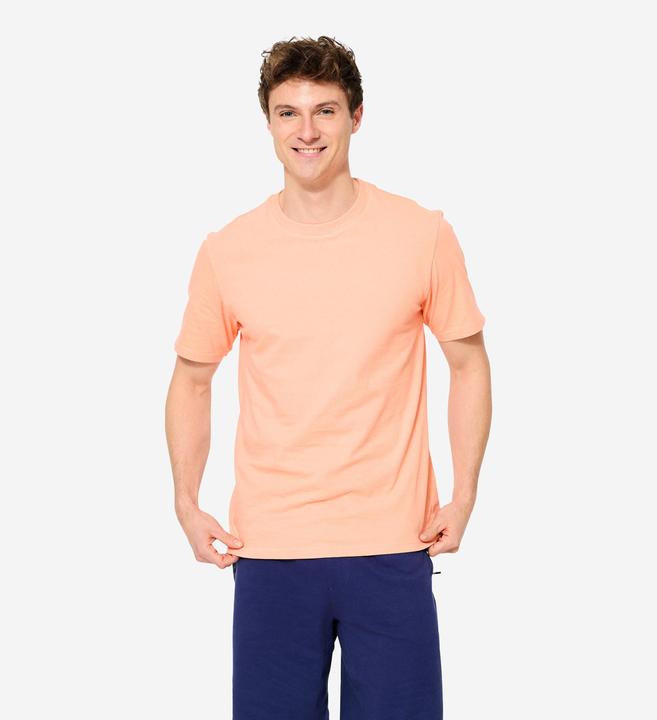 Produktbild Domyos T-Shirt Herren Regular Baumwolle - orange (M)