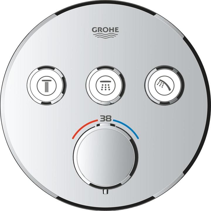 Produktbild Grohe Precision SmartControl Unterputz Duschsystem mit Vitalio SmartActive 310 (2 Strahlarten) und Vitalio