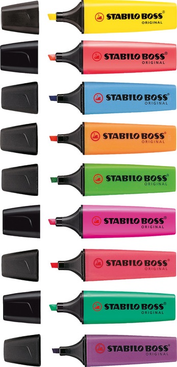 Produktbild STABILO BOSS ORIGINAL Textmarker (Türkis, 5 mm, 1 x)