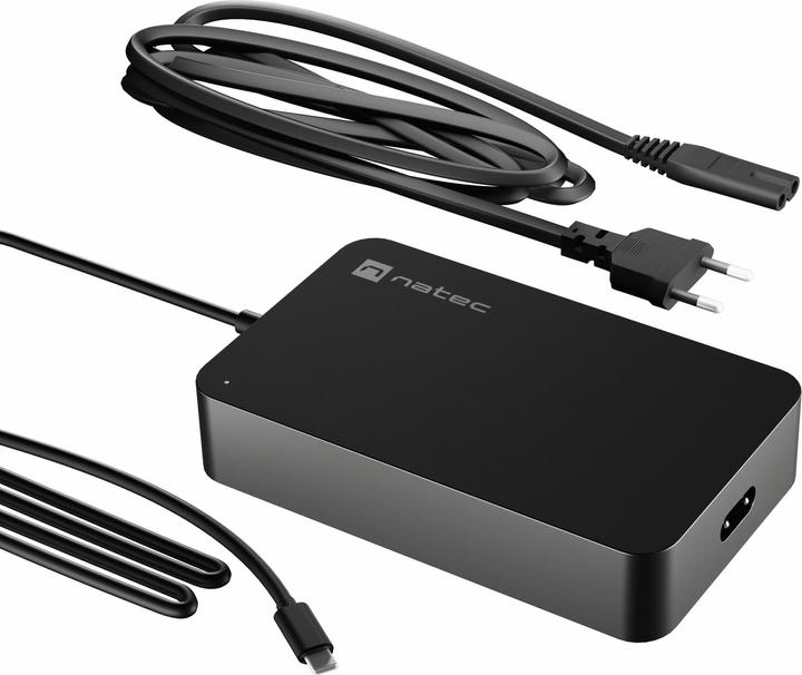 Produktbild Genesis Zasilacz do laptopa Natec GRAYLING USB-C (NZU-2035) (90 W)