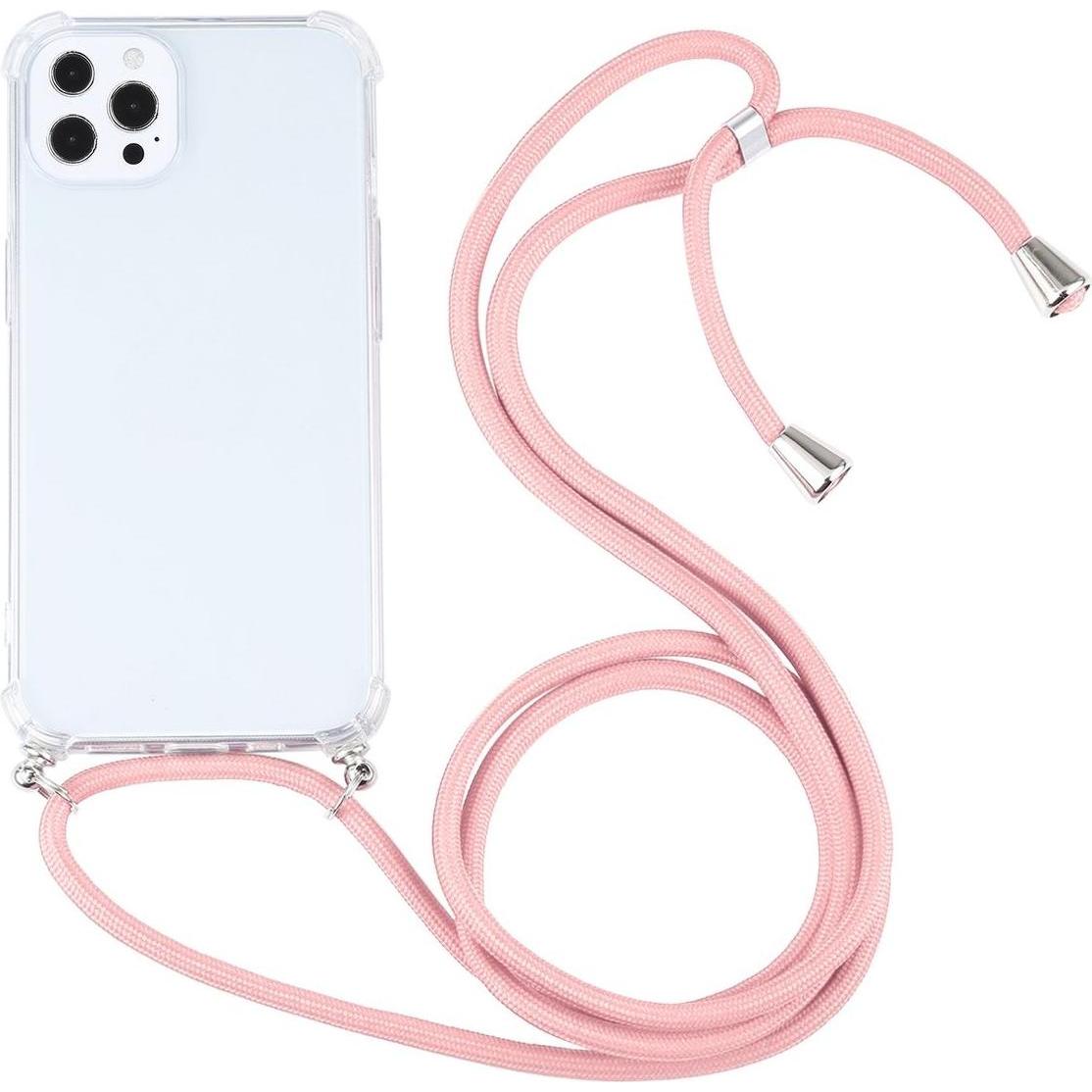 König Design Hülle Handy Schutz für Apple iPhone 13 Pro Max Case Cover Tasche Etuis Rosa Neu, Handykette, Rosa