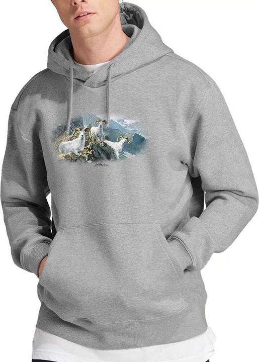 Produktbild Wildlife High Trails Dall Sheep Kapuzenpullover meliert (M)