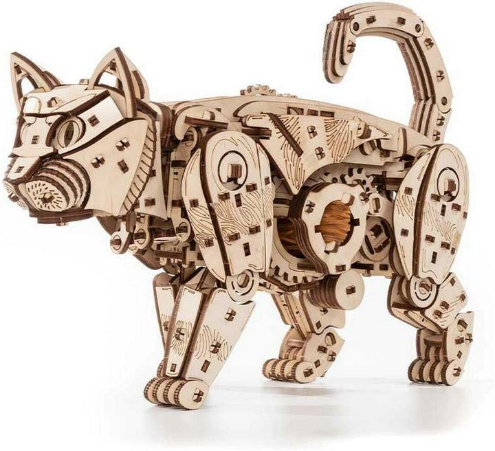 Produktbild Eco Wood Art Katze - 3D Holzbausatz