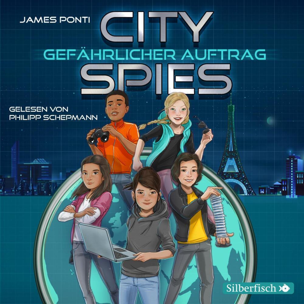 Gefährlicher Auftrag, Hörbücher von James Ponti, Philipp Schepmann, Wolfram Ströle
