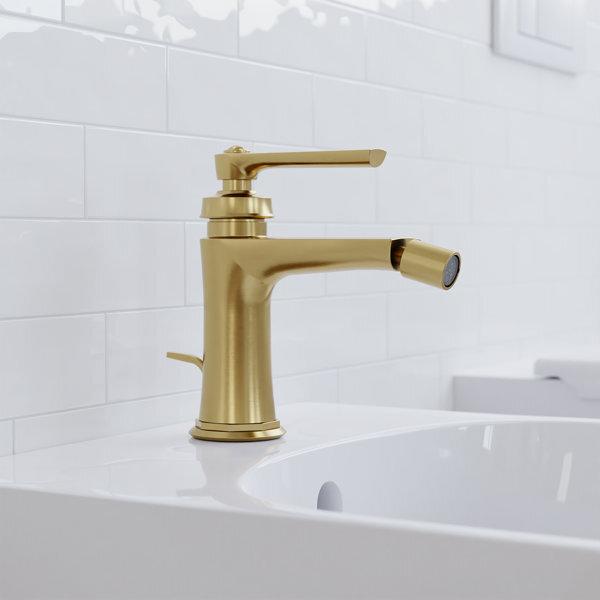 Image du produit Steinberg Série 350 robinetterie de bidet, avec garniture découlement, saillie 130mm, 0