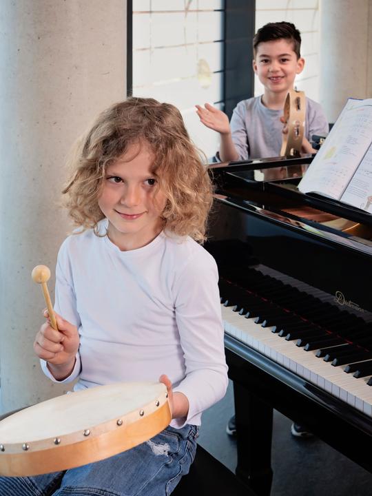 Actual product image Betzold Musik Tambourines for early musical education (Timbrel)