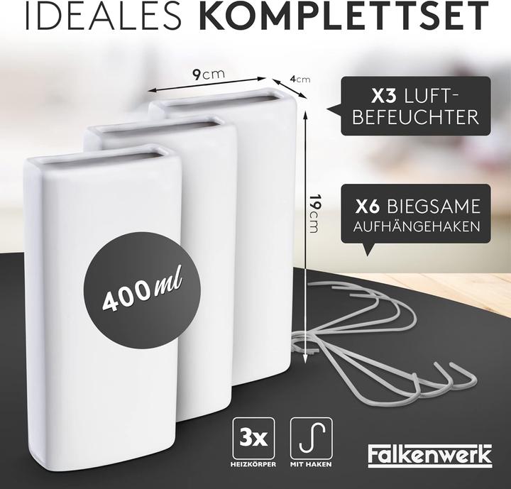 Image du produit Falkenwerk Humidificateur de radiateur