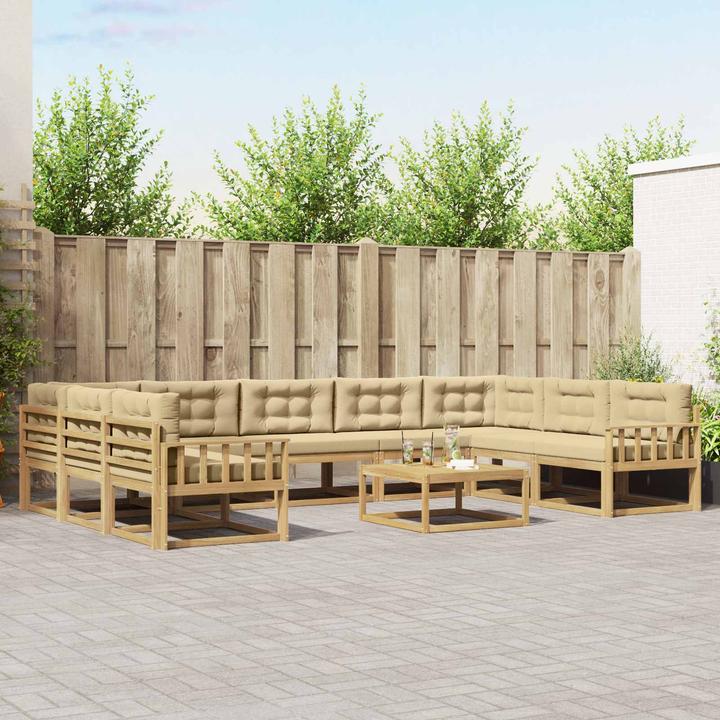 Produktbild vidaXL Outdoor-Sofagarnitur