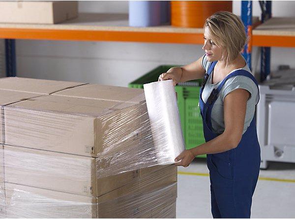 Produktbild Manu Packaging Handstretchfolie, vorgedehnt, ohne Kern,VE 2 Rollen (2 Stück)