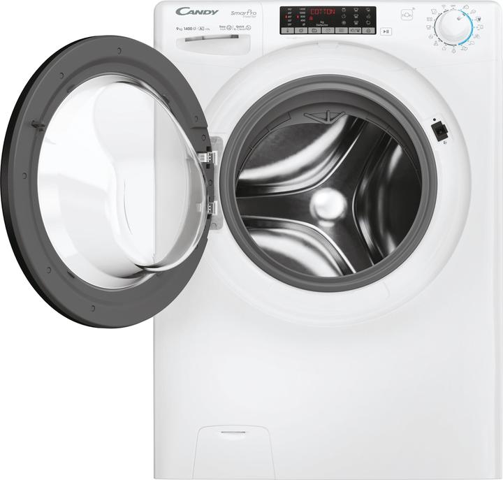 Produktbild Candy Smart Pro Inverter CSO 496TWMB6/1-S Frontlader-Waschmaschine 9 kg 1400 U/min Weiss (9 kg, Links)