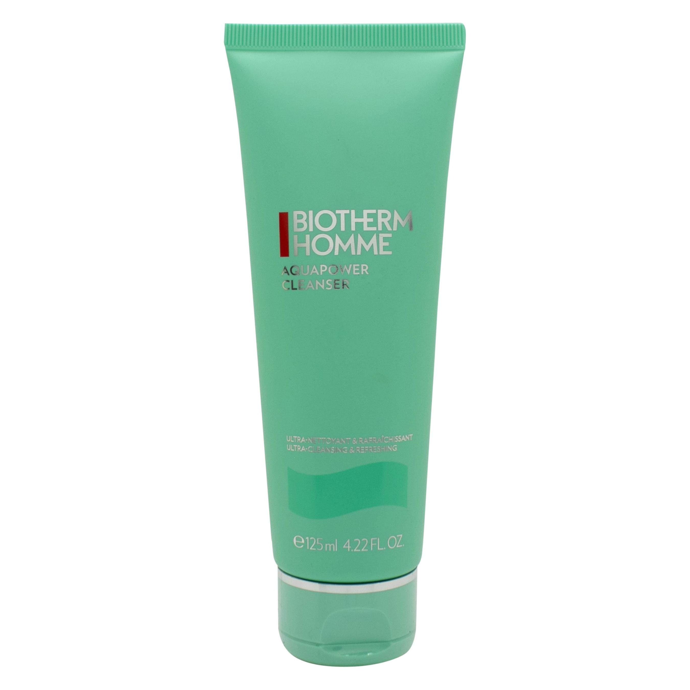 Biotherm, Reiniging Van Het Gezicht, Homme Aquapower Oligo-Thermal Fresh Ultra Reinigingsgel (Reinigende Gel, 125 ml)