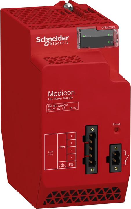 Produktbild Schneider Electric M580S NETZTEIL 24/48VDC REDUNDANT BMXCPS4022S