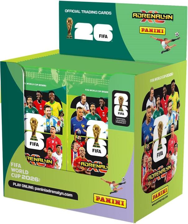 Panini Panini FIFA World Cup 2026 Trading Cards Flow Pack Box (50)