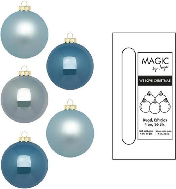 Produktbild Inge’s Glas Christmas Decor Weihnachtskugel Set (36x)