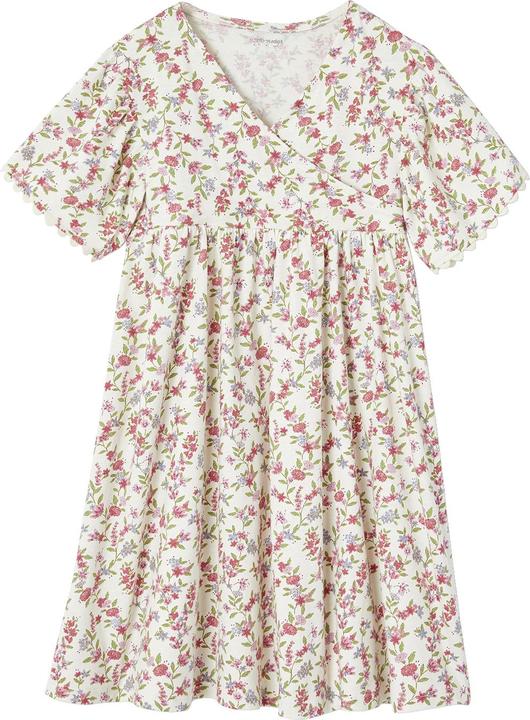 Produktbild Vertbaudet Geblümtes Mädchen Kleid mit Wickelausschnitt (140)