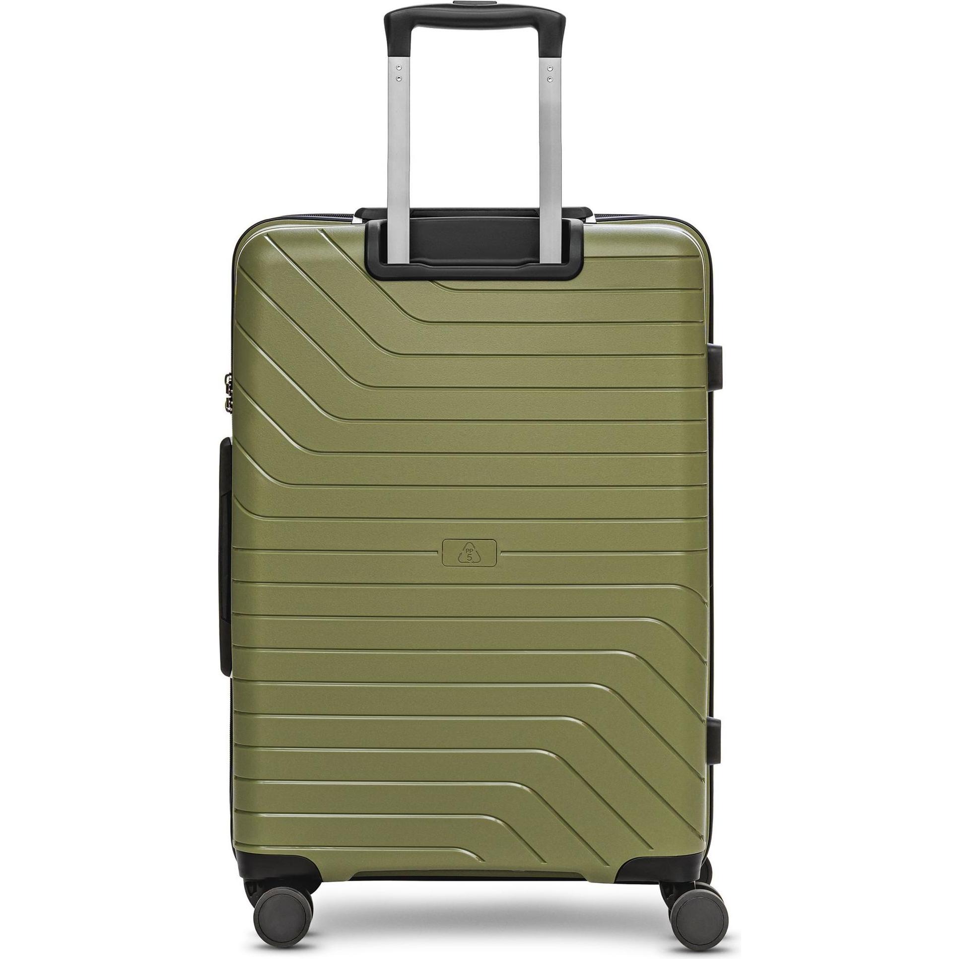 Thumbnail - Redolz, Koffer, Essentials 05 MEDIUM 4 Rollen Trolley 67 cm, Grün, (69 l, L (90 - 115l))
