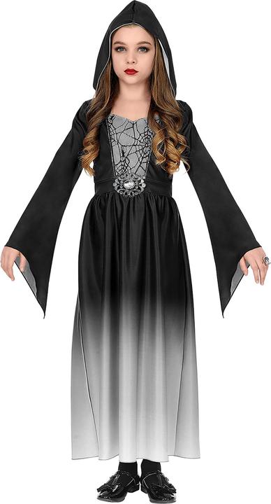 Widmann Kostüm Gothic Girl für Mädchen (122, 128)