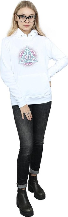 Produktbild Neon Deathly Hallows Kapuzenpullover (XXL)
