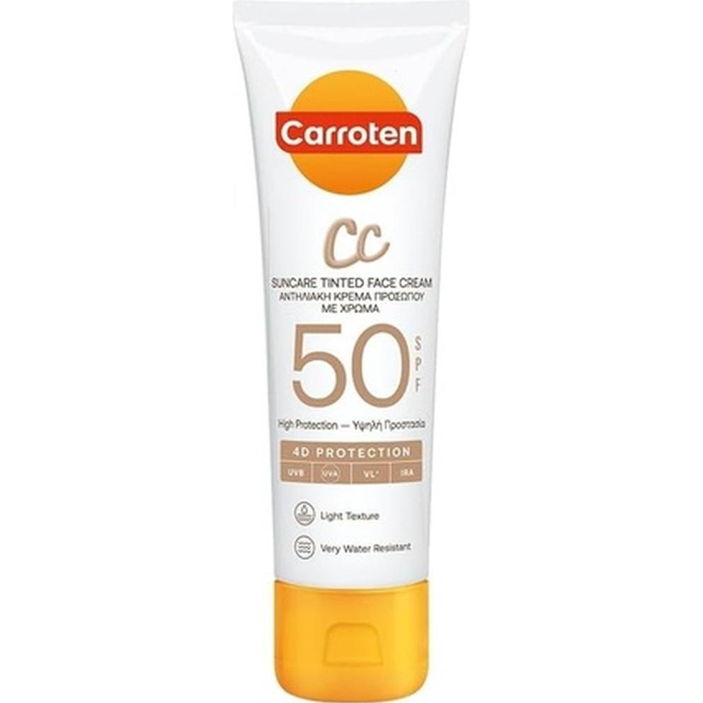 Carroten Crema/Beige Bb + Cc, Cc Viso Spf 50 50 Ml (, 50 Ml)