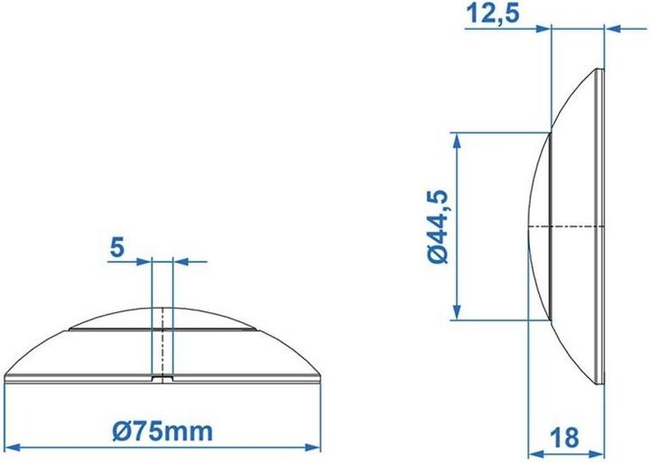 Image du produit ProPlus Plafonnier / Luminaire à monter 12Leds 12V (240 lm)
