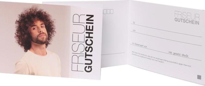 Actual product image Comair Vouchers with envelope motif man 25 pieces 148x105 mm