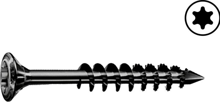 Produktbild Spax A2 Linsenkopf Fraesrippen T-Star Plus T20 Teilgewinde Cut 100st (100 Schrauben pro Stück, 4.5 x 60 mm)