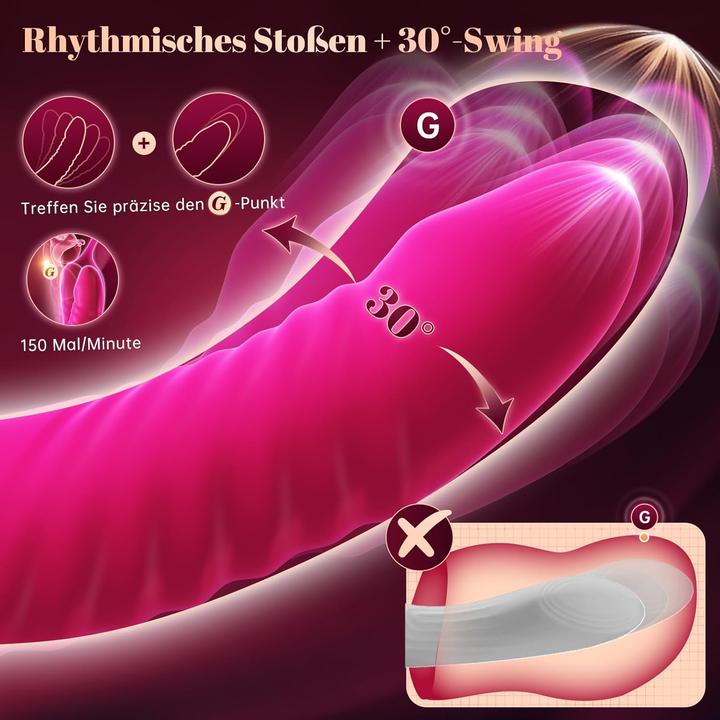 Produktbild Texidiy Vibrator mit 3 Stoss- und 10 Vibrationsmodi