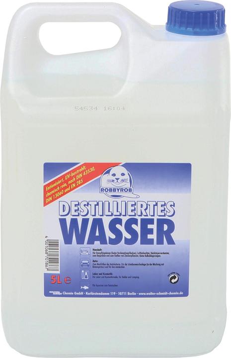 Robbyrob Destillatgleiches Wasser (5 l)