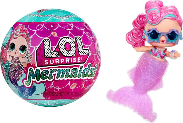 Actual product image L.O.L. Surprise! Mermaids Tot Dukker - flere varianter i Sidekick
