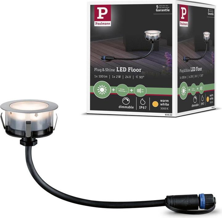 Produktbild Paulmann Outdoor Plug & Shine Floor (100 lm, IP65)