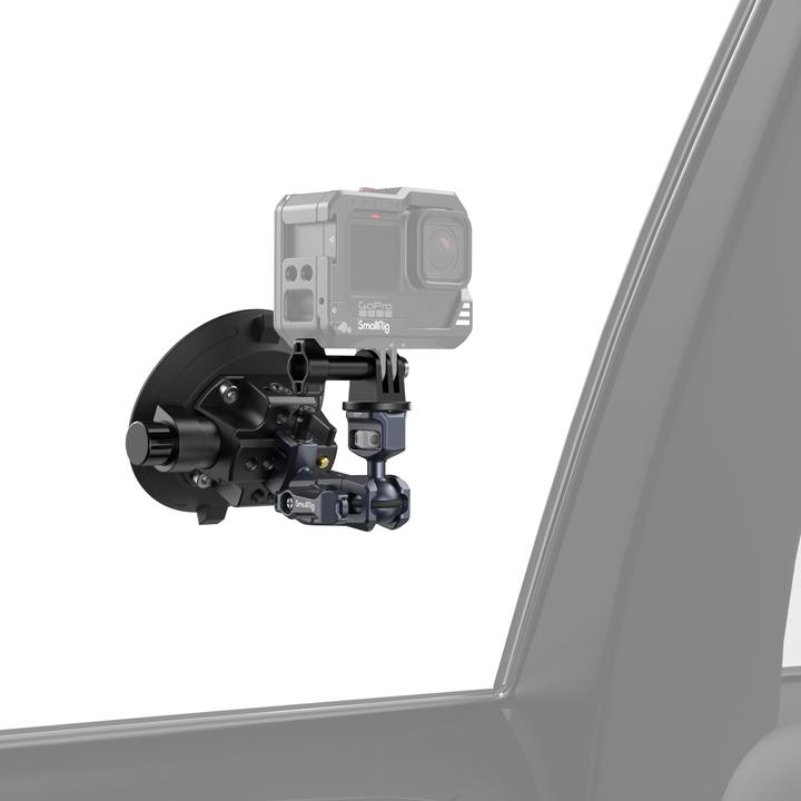 Actual product image SmallRig 4" Suction Cup Camera Mount Kit for Vehicle Shooting (Various)
