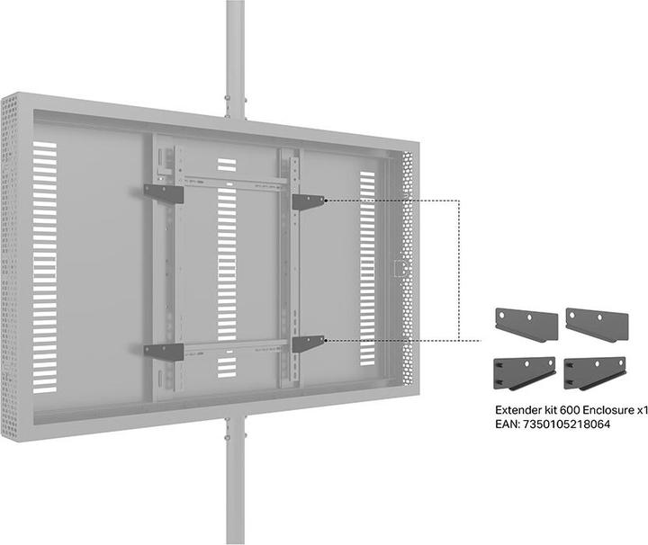 Image du produit Multibrackets Extender Kit für MB Enclosure der PRO Serie