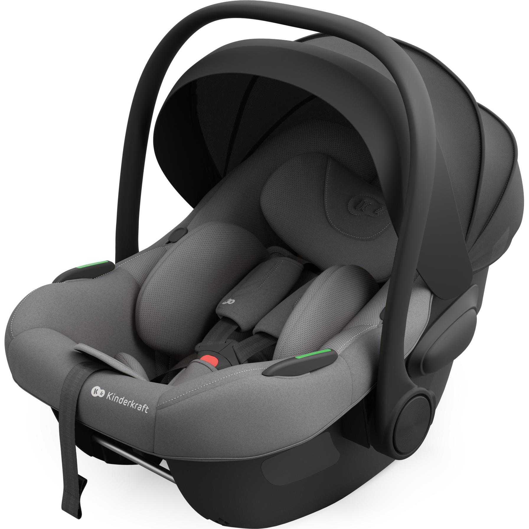 KinderKraft, Seggiolino auto, Car Seat I-LITE gray (Seggiolino per bambini)