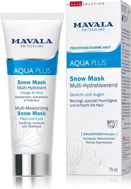 Image du produit Mavala Aq+ Snow Mask Multi-Hydratant (75 ml)