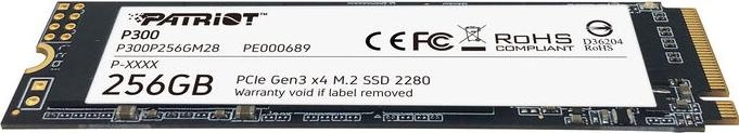 Produktbild Patriot P300 (256 GB, M.2 2280)