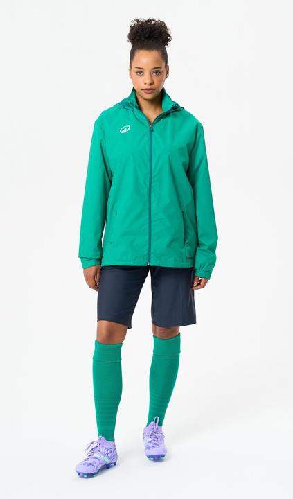 Produktbild Kipsta Damen/Herren Fussball Regenjacke - VIRALTO Club grün (XL)