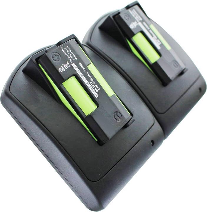 Actual product image Sennheiser Charger BA2015 battery including micro USB charging cable 2A (2 pcs., 800 mAh, Chargers without battery)