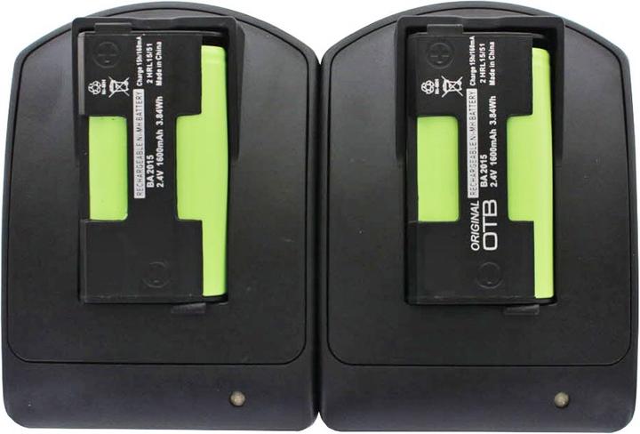 Actual product image Sennheiser Charger BA2015 battery including micro USB charging cable 2A (2 pcs., 800 mAh, Chargers without battery)