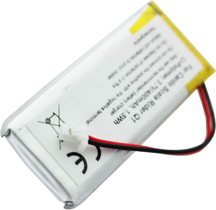 Cardo Battery Rider Q1, Scala Rider Q1, Q3, Scala Rider Q3, FM, Solo Battery WW452050PL (1 pcs., Device specific, 400 mAh)