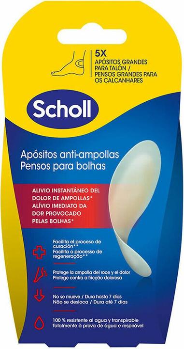 Immagine prodotto Scholl Dr Cerotti per talloni grandi anti-bolle - 5 unità (Pediluvio)